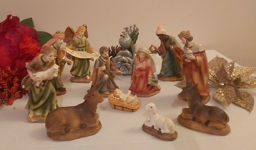 Christmas nativity crib - christmas,