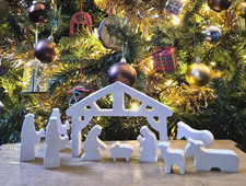 Christmas Nativity Set Light