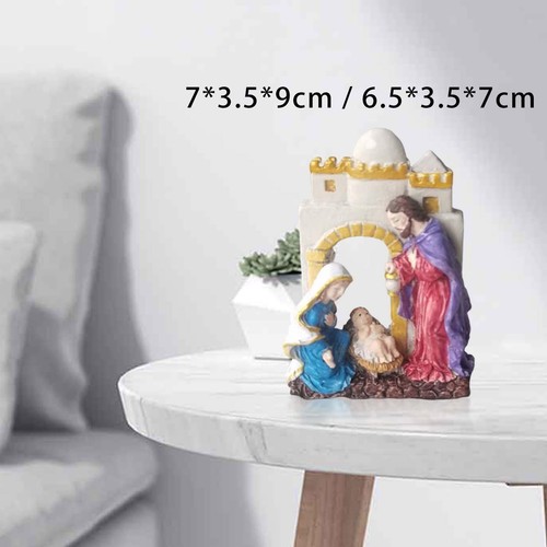 Holy family figurine - family,