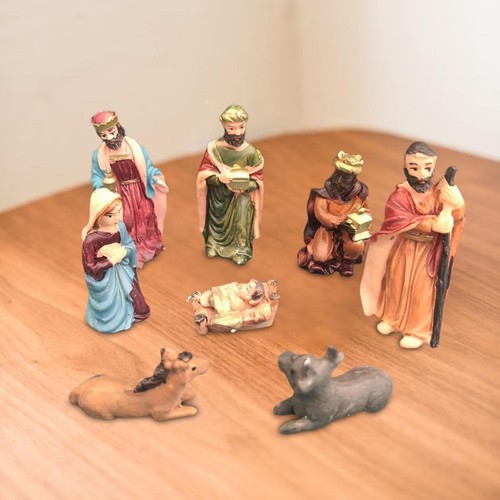 8pcs nativity figurines set - 8pcs,
