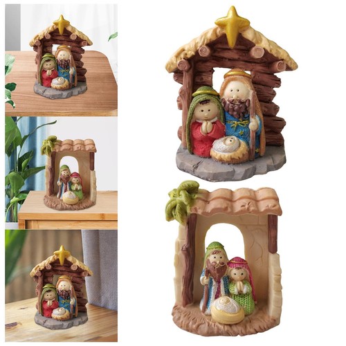 Holy family figurine christmas - holy,