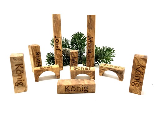 Christmas crib modern - "modern, life"