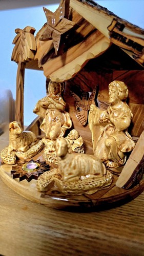 Christmas crib set - christmas,