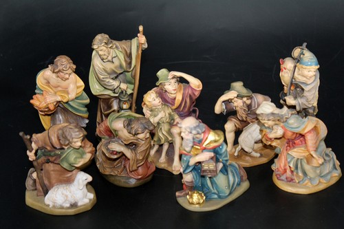 Nativity scene wooden - nativity,