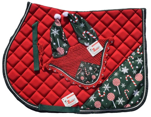 Santa candy christmas horse - christmas,