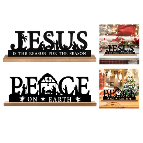 Metal nativity set christmas - nativity,