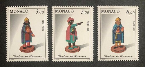 Monaco 1995 mint christmas - monaco,